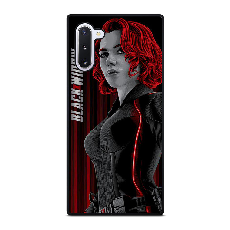 MARVEL BLACK WIDOW AVENGERS ART Samsung Galaxy Note 10 Case