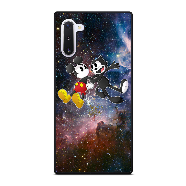 MICKEY MOUSE AND FELIX THE CAT Samsung Galaxy Note 10 Case
