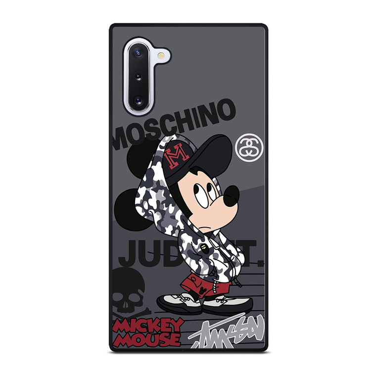 MICKEY MOUSE CAMO X MOSCHINO X STUSSY Samsung Galaxy Note 10 Case