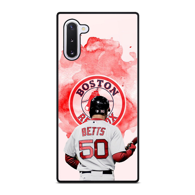 MOOKIE BETTS BOSTON RED SOX Samsung Galaxy Note 10 Case MOOKIE BETTS BOSTON RED SOX Samsung Galaxy Note 10 Case