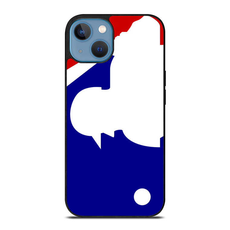 MAJOR LEAGUE BASEBALL LOGO iPhone 13 Case