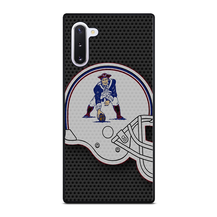 NEW ENGLAND PATRIOTS LOGO HELMET Samsung Galaxy Note 10 Case