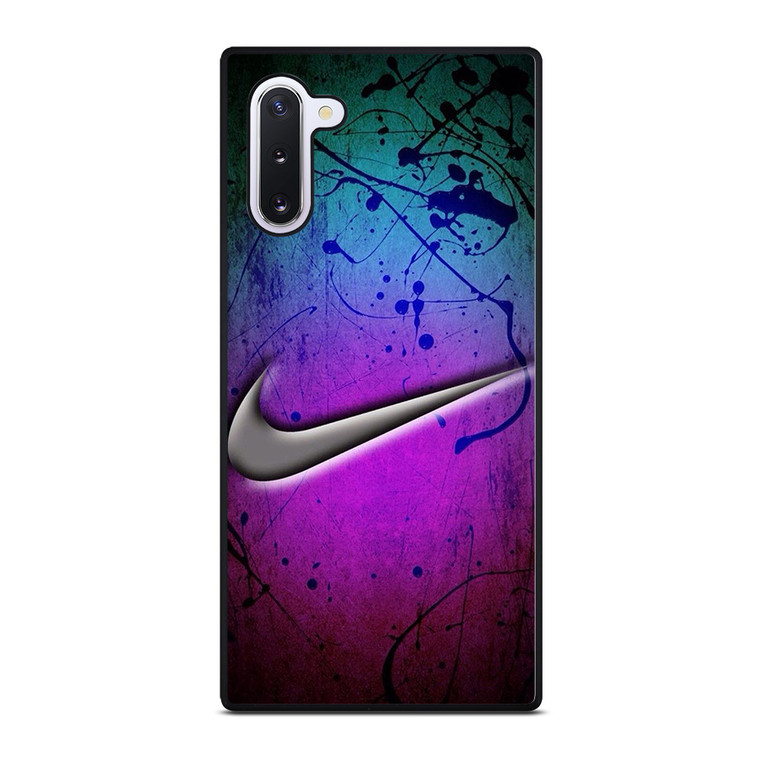 NIKE LOGO GREEN VIOLET Samsung Galaxy Note 10 Case
