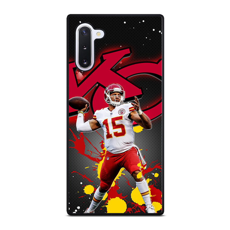 PATRICK MAHOMES KC CHIEFS NFL Samsung Galaxy Note 10 Case PATRICK MAHOMES KC CHIEFS NFL Samsung Galaxy Note 10 Case