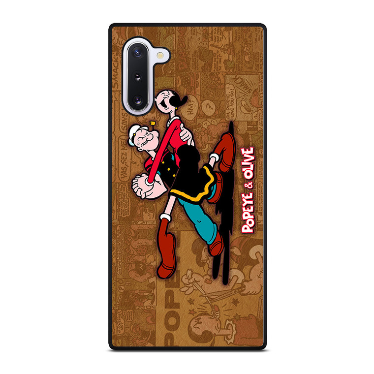 POPEYE AND OLIVE DANCE Samsung Galaxy Note 10 Case