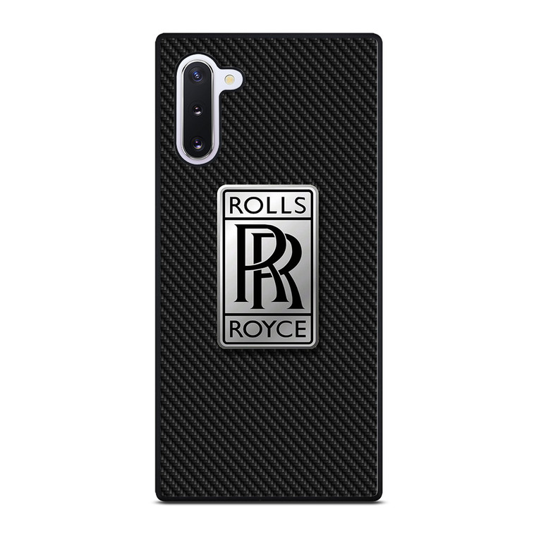 ROLLS ROYCE LOGO CARBON Samsung Galaxy Note 10 Case