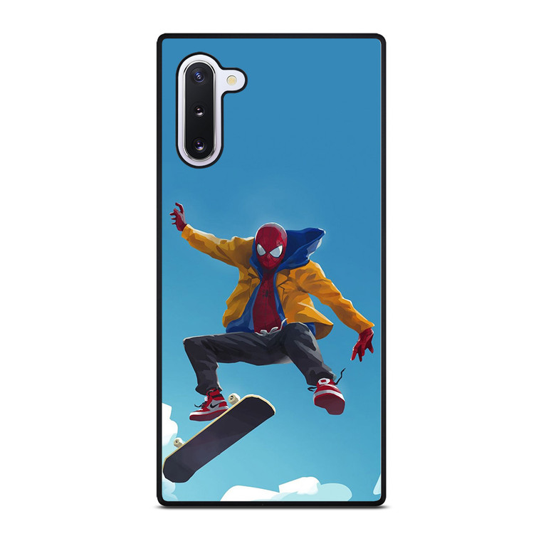 SPIDERMAN SKATE ON THE SKY Samsung Galaxy Note 10 Case