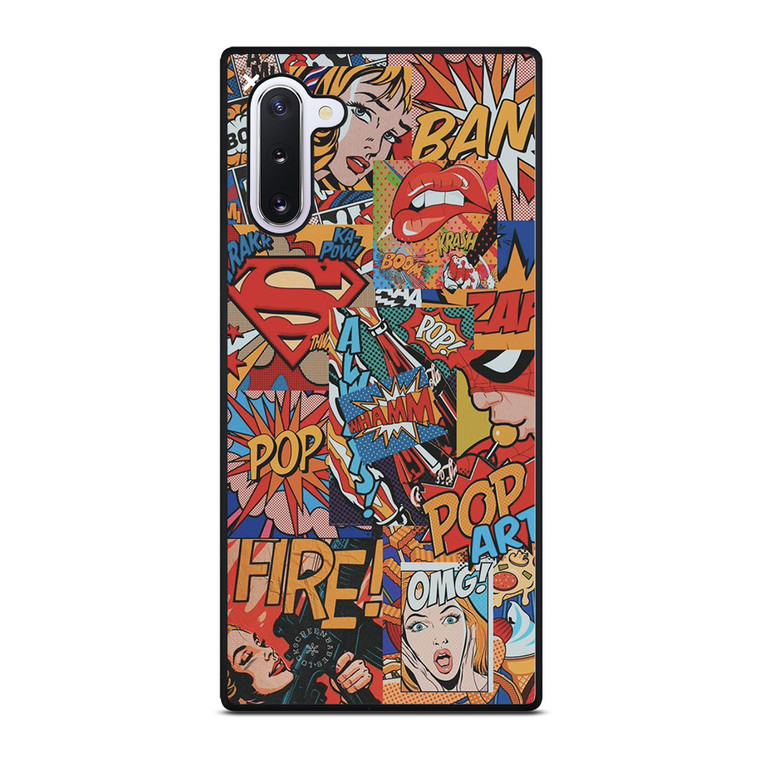 SUPERMAN POP ART COMIC Samsung Galaxy Note 10 Case