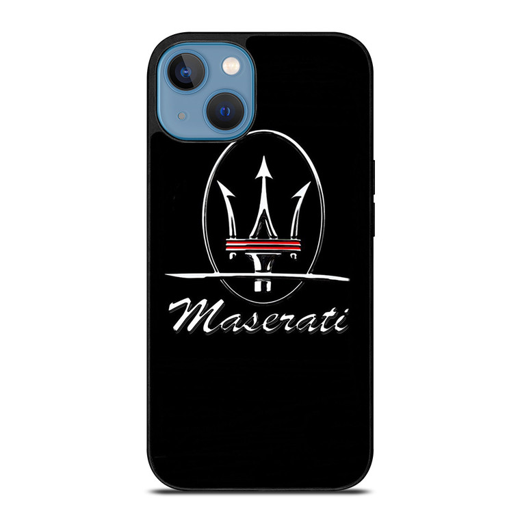 MASERATI METAL LOGO iPhone 13 Case