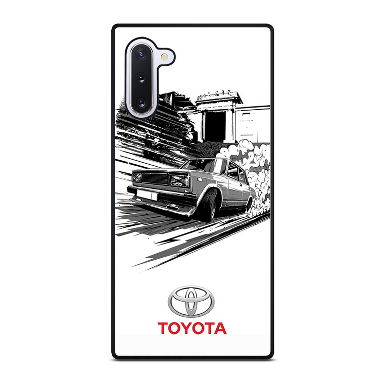 TOYOTA CAR CLASSIC SKETCH Samsung Galaxy Note 10 Case TOYOTA CAR CLASSIC SKETCH Samsung Galaxy Note 10 Case