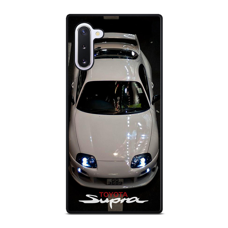 TOYOTA SUPRA WHITE CAR Samsung Galaxy Note 10 Case TOYOTA SUPRA WHITE CAR Samsung Galaxy Note 10 Case