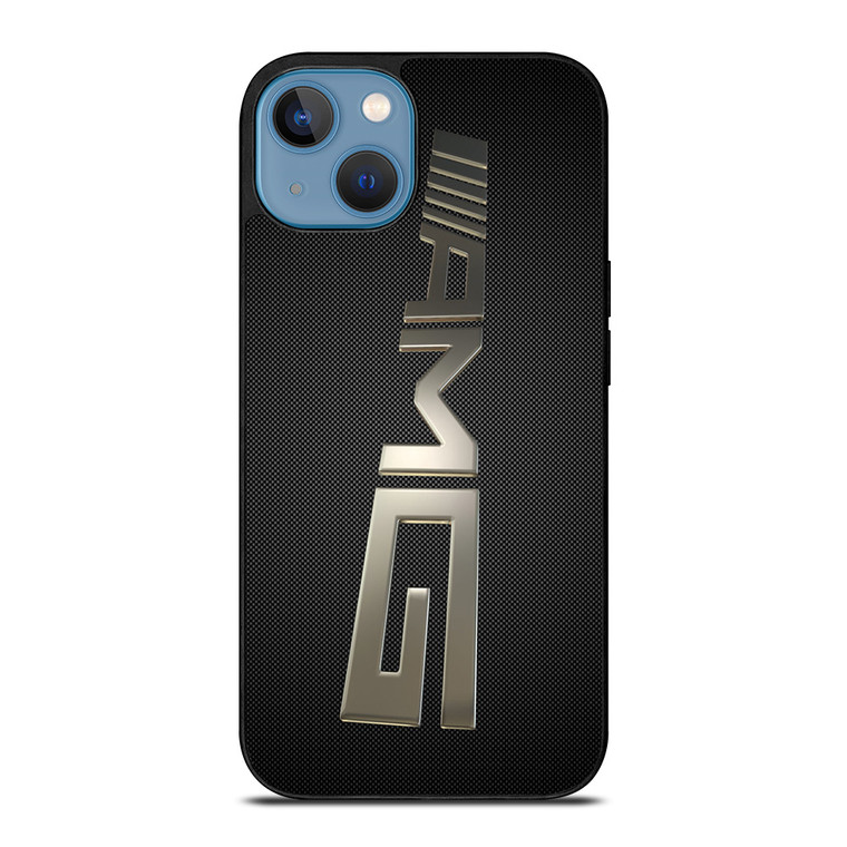 MERCEDES AMG LOGO CARBON PERSPECTIVE iPhone 13 Case