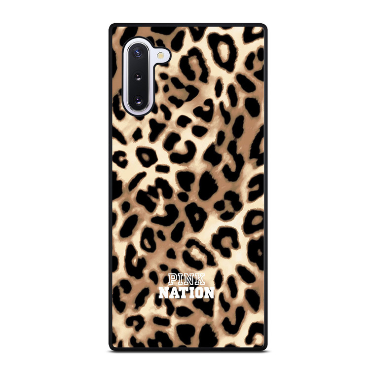 VICTORIA SECRET PINK NATION LEOPARD Samsung Galaxy Note 10 Case VICTORIA SECRET PINK NATION LEOPARD Samsung Galaxy Note 10 Case
