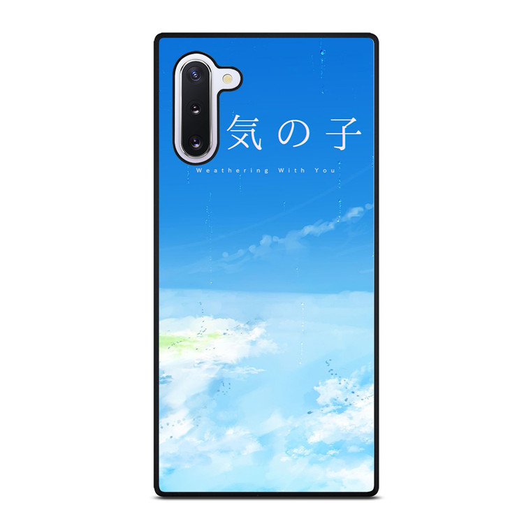 WEATHERING WITH YOU POSTER Samsung Galaxy Note 10 Case