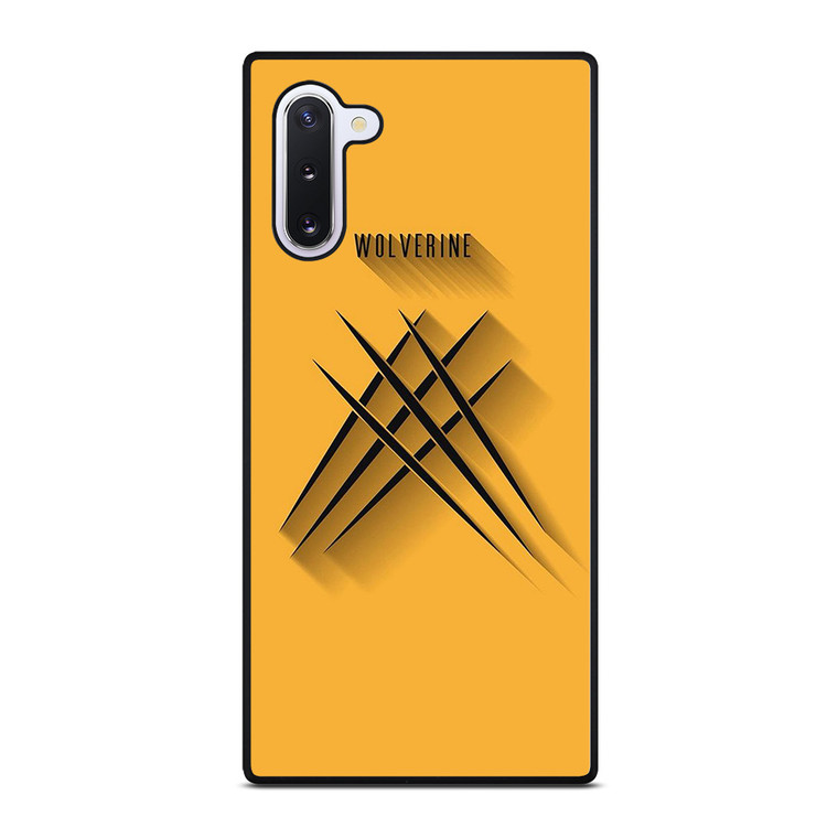 WOLFERINE YELLOW CLAW X-MEN Samsung Galaxy Note 10 Case
