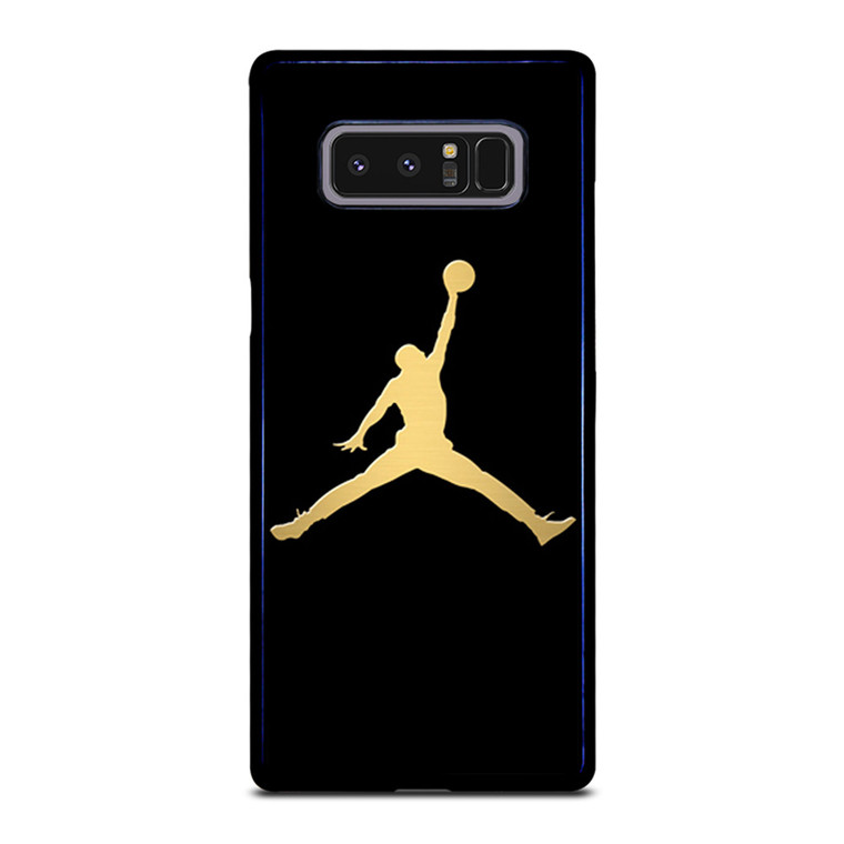AIR JORDAN IN BLACK Samsung Galaxy Note 8 Case