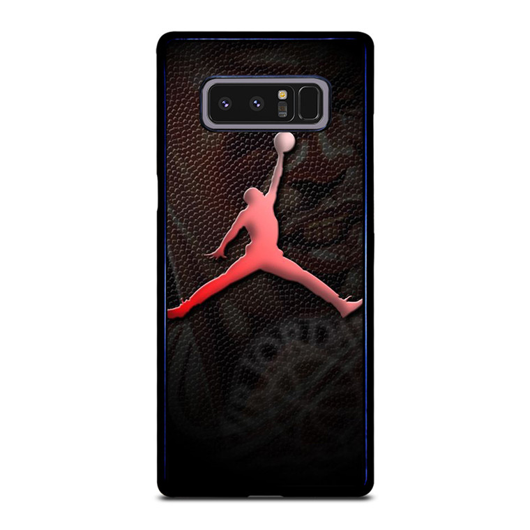 AIR JORDAN LOGO LEATHER Samsung Galaxy Note 8 Case AIR JORDAN LOGO LEATHER Samsung Galaxy Note 8 Case
