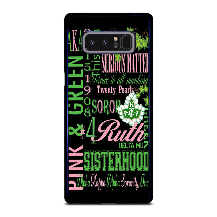 Alpha Kappa Alpha Samsung Galaxy Note 8 Case