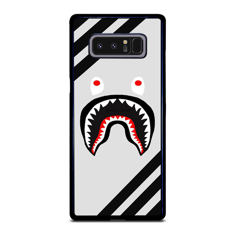 BAPE SHARK ADIDAS STRIPE Samsung Galaxy Note 8 Case