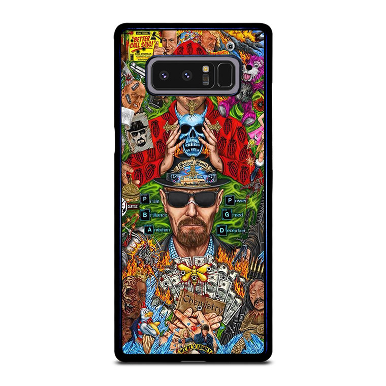 BREAKING BAD MONTAGE Samsung Galaxy Note 8 Case