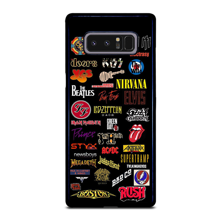 CLASSIC ROCK BAND LOGO Samsung Galaxy Note 8 Case