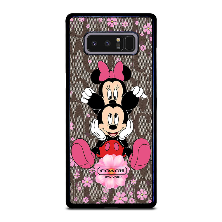 COACH MICKEY MINNIE Samsung Galaxy Note 8 Case