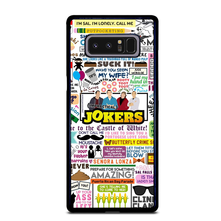 IMPRACTICAL JOKERS QUOTES Samsung Galaxy Note 8 Case