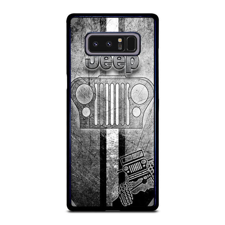 JEEP LOGO SILVER Samsung Galaxy Note 8 Case