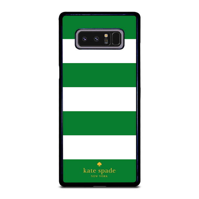 KATE SPADE GREEN STRIPE Samsung Galaxy Note 8 Case