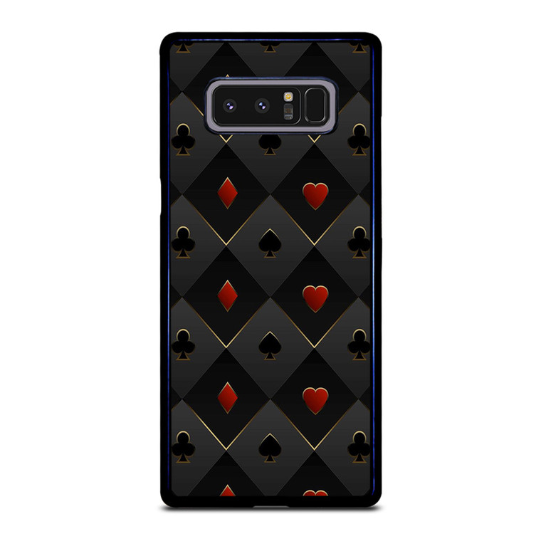 KATE SPADE LOGO BLACK COLLAGE Samsung Galaxy Note 8 Case