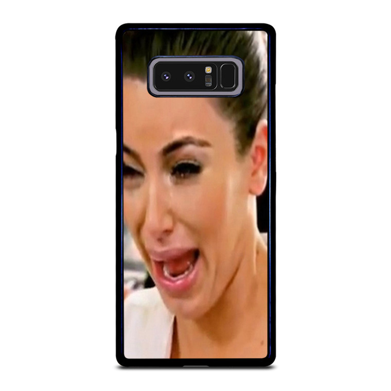 KIM KARDASHIAN UGLY CRYING FACE Samsung Galaxy Note 8 Case