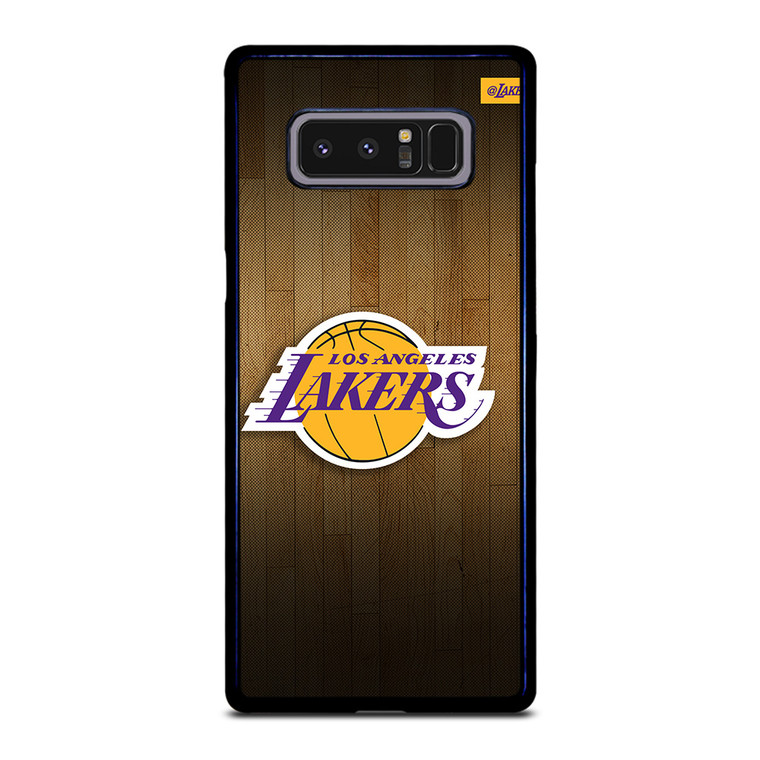 LA LAKERS BASKETBALL WOODEN Samsung Galaxy Note 8 Case