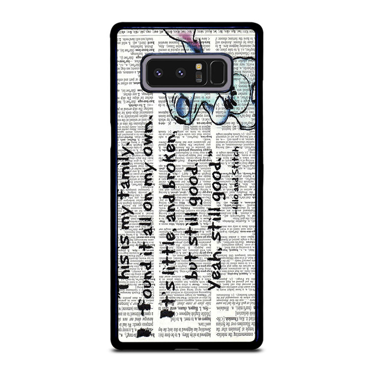 LILO AND STITCH QUOTES Disney Samsung Galaxy Note 8 Case