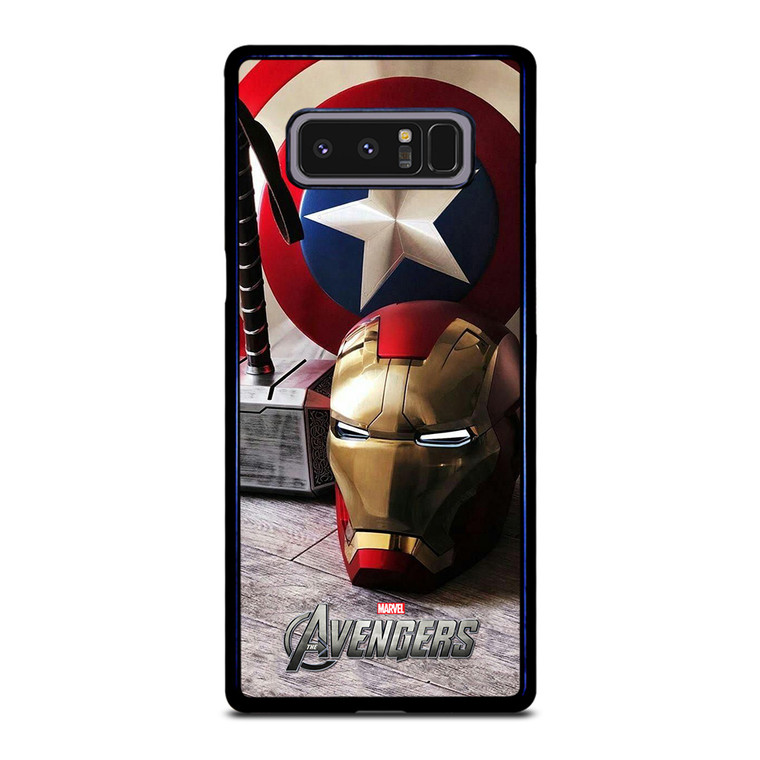 MARVEL AVENGER TEAM CAPTAIN AMERICA IRONMAN THOR Samsung Galaxy Note 8 Case