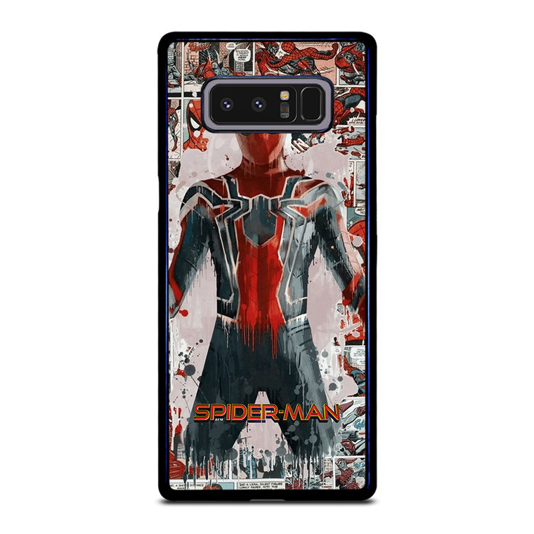MARVEL SPIDERMAN COMIC MEALTY Samsung Galaxy Note 8 Case