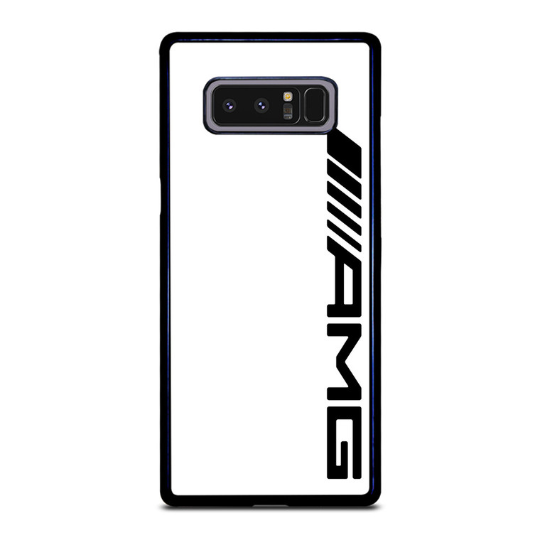 MERCEDES AMG LOGO WHITE Samsung Galaxy Note 8 Case