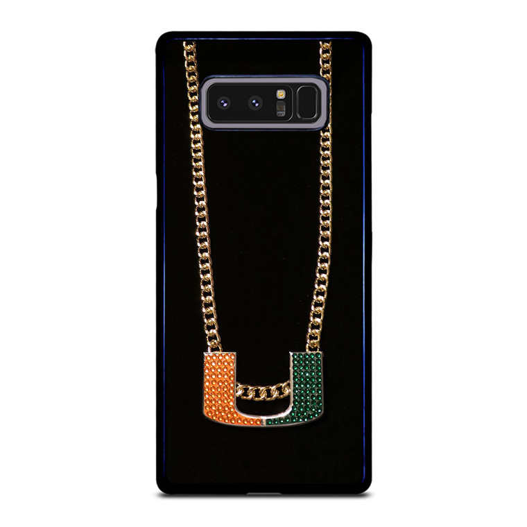 MIAMI HURRICANES TURNOVER CHAIN Samsung Galaxy Note 8 Case
