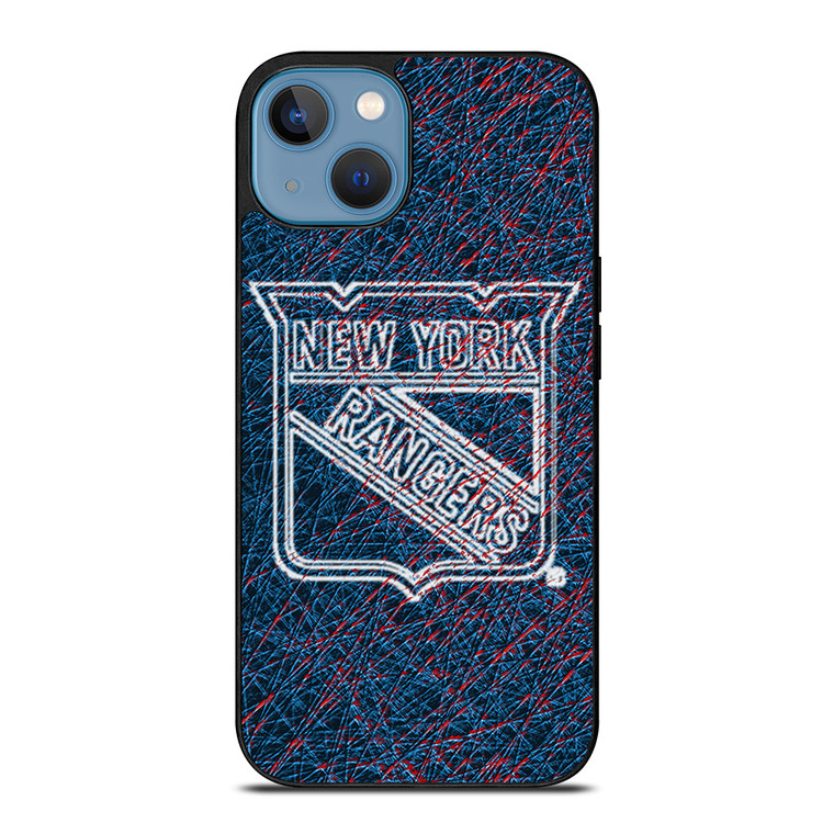 NEW YORK RANGERS ABSTRACT iPhone 13 Case