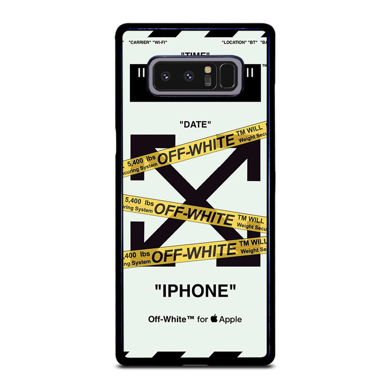 OFF WHITE ICON Samsung Galaxy Note 8 Case