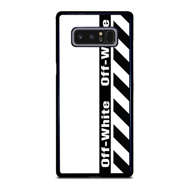 OFF WHITE LOGO VERTICAL Samsung Galaxy Note 8 Case