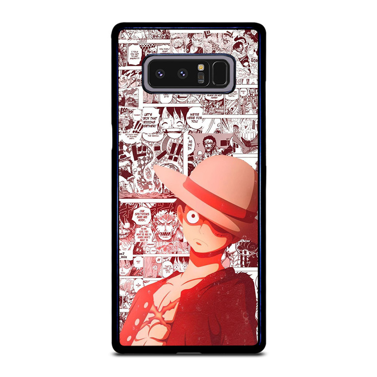 ONE PIECE LUFFY COMIC Samsung Galaxy Note 8 Case