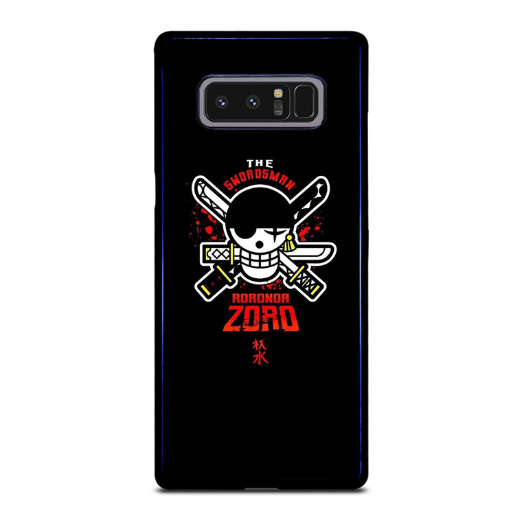 ONE PIECE RORONOR ZORO MASKOT Samsung Galaxy Note 8 Case