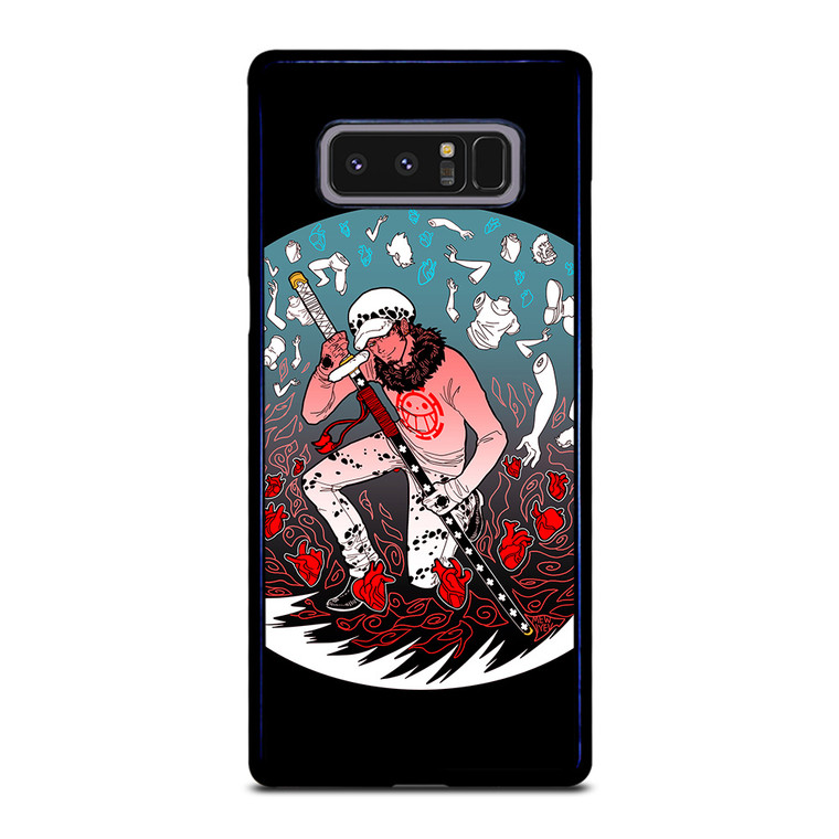 ONE PIECE TRAFALGAR D WATEL LAW Samsung Galaxy Note 8 Case