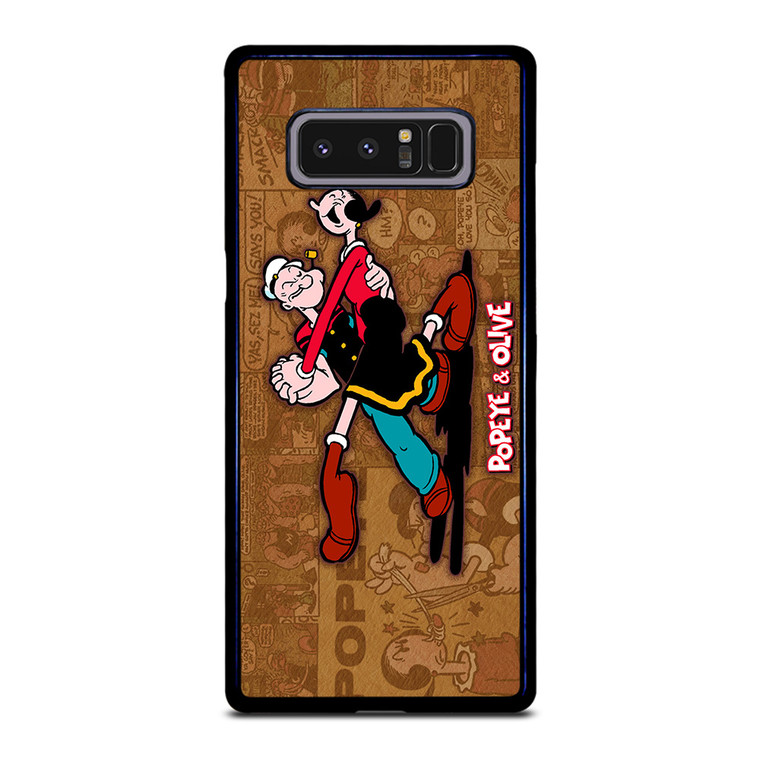 POPEYE AND OLIVE DANCE Samsung Galaxy Note 8 Case