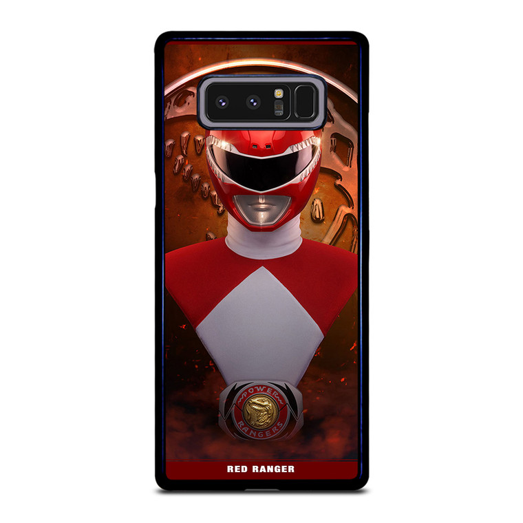 POWER RANGERS RED MIGHTY MORPHIN Samsung Galaxy Note 8 Case