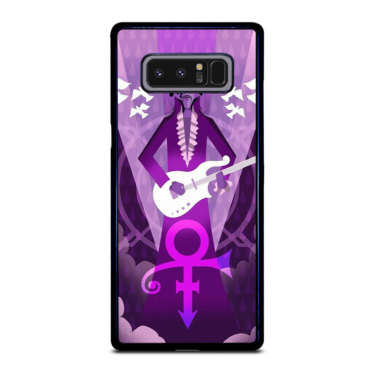 PRINCE PURPLE RAIN CARTOON Samsung Galaxy Note 8 Case
