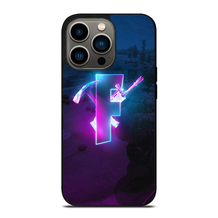 FORNITE GLOWING LOGO iPhone 13 Pro Case FORNITE GLOWING LOGO iPhone 13 Pro Case