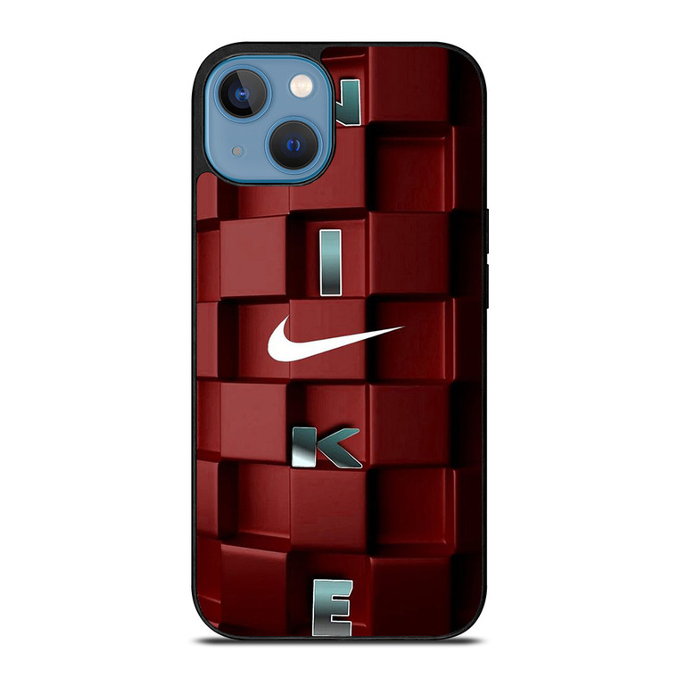 NIKE BLOCKS RED iPhone 13 Case