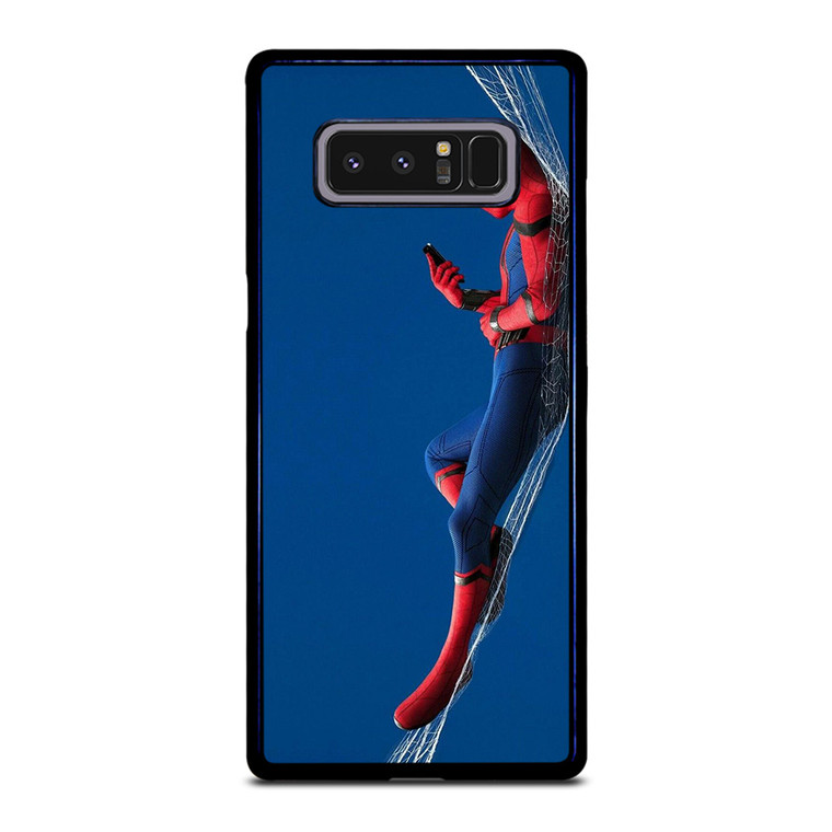 SPIDERMAN SPRIDER-MAN ON WEB Samsung Galaxy Note 8 Case