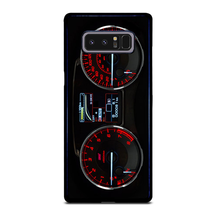 SUBARU IMPREZA WRX STI LCD DISPLAY Samsung Galaxy Note 8 Case